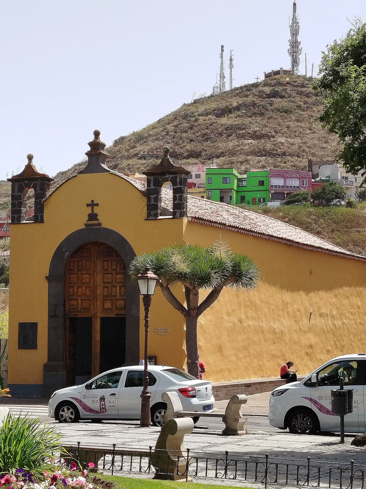 Straßenszene in San Cristóbal de La Laguna auf Teneriffa