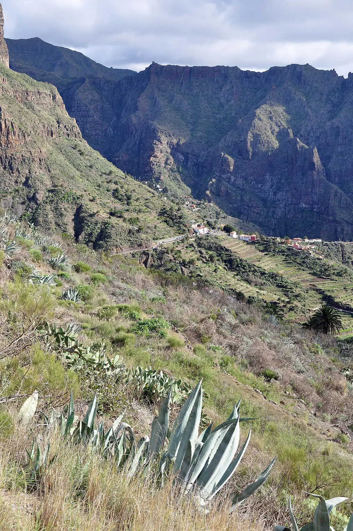 Berglandschaft rund um Masca im Teno-Gebirge