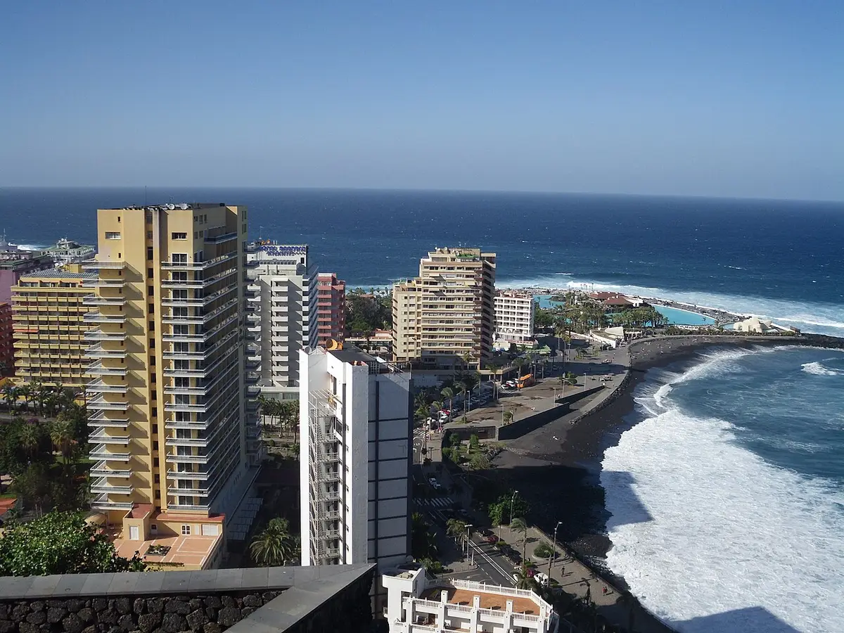 Puerto de la Cruz an Teneriffas Nordküste
