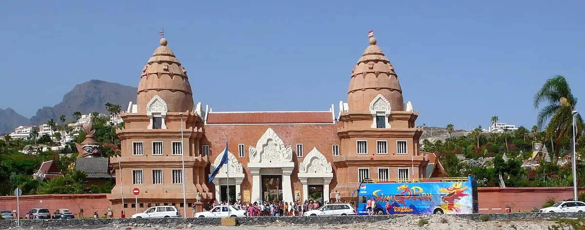 Eingangsbereich des Siam Park in Costa Adeje